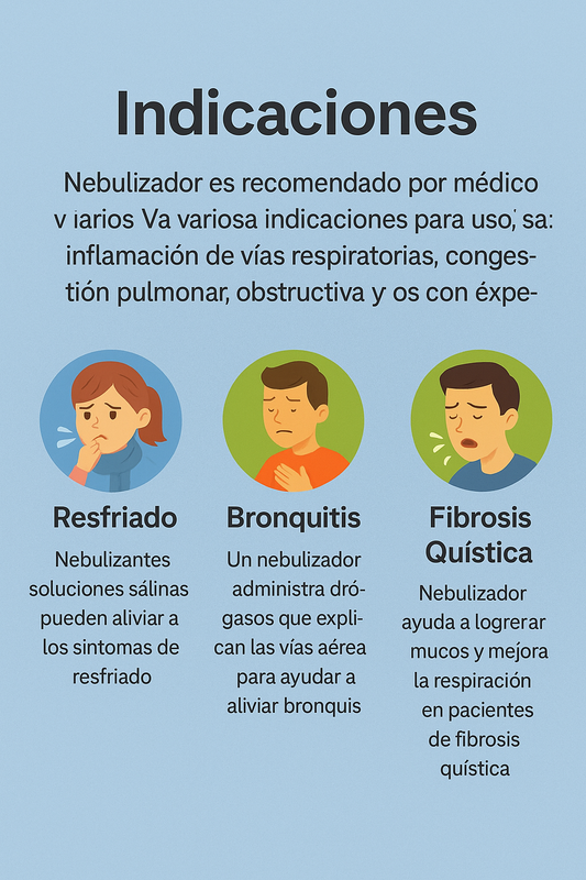 Nebulizador de Malla Portátil NHE JSL-W302