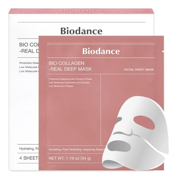 Máscara Facial BIODANCE Bio Collagen Deep Mask – Tratamiento Rejuvenecedor Intensivo