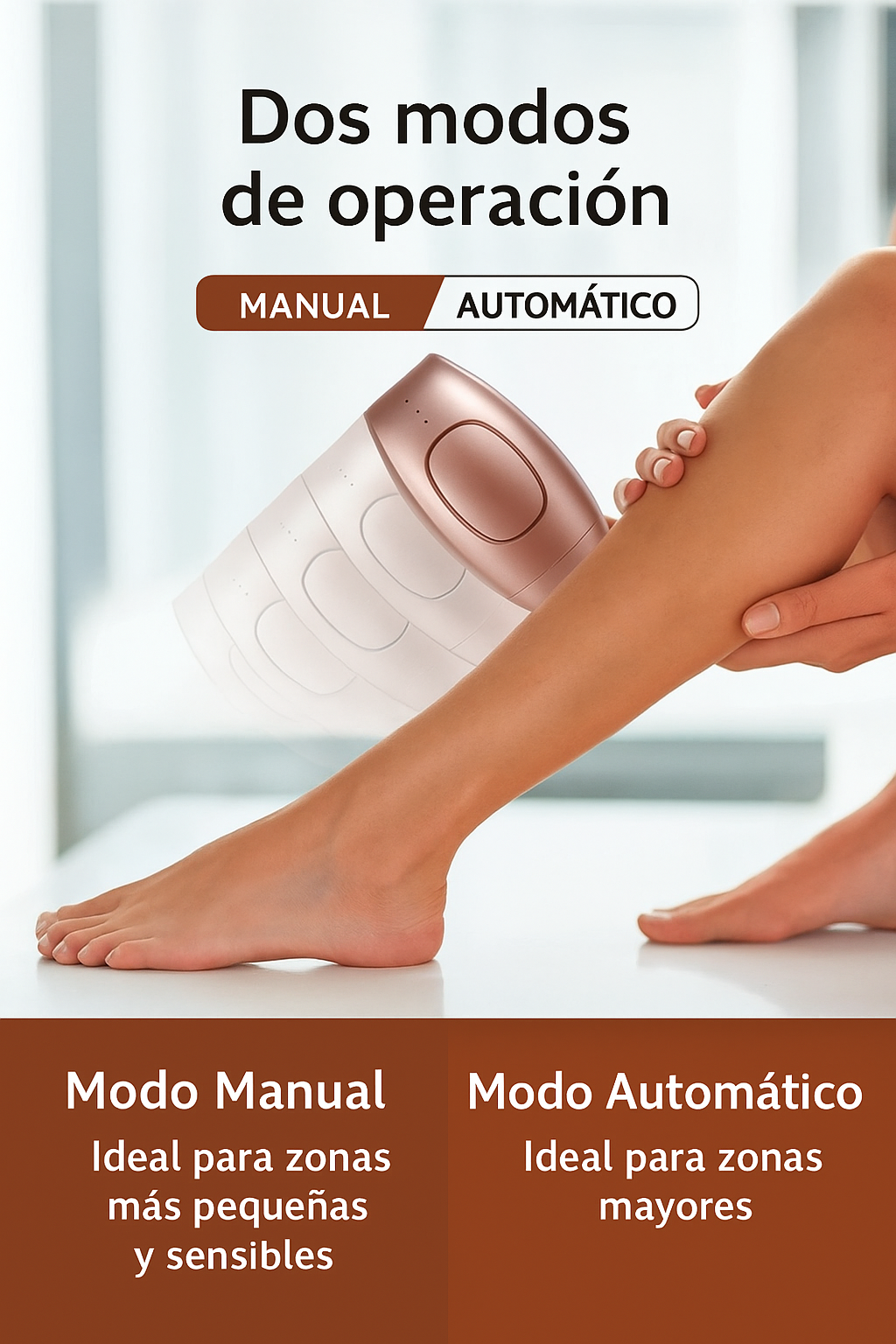 Depiladora Láser IPL + Exfoliante GRATIS – Combo Piel Perfecta