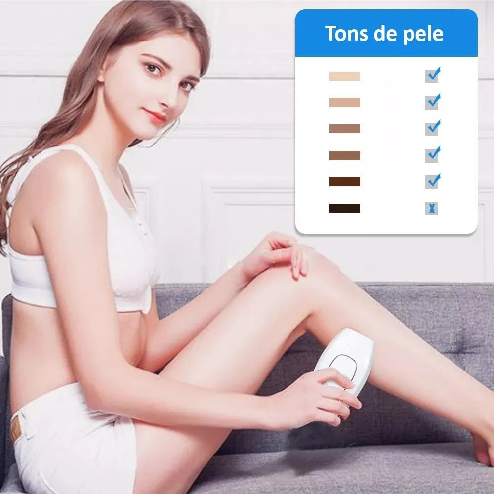 Depiladora Láser IPL + Exfoliante GRATIS – Combo Piel Perfecta