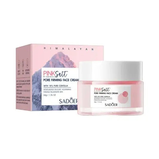 Crema Facial Reductora de Poros con Sal Rosa del Himalaya